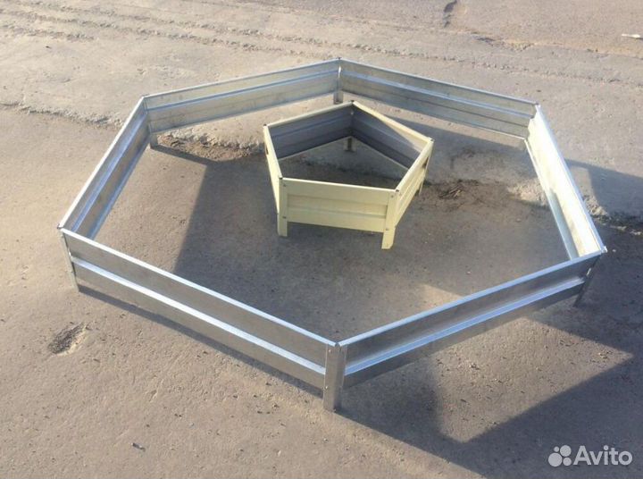 Грядка темно-зеленая 1м х 4м х 22см