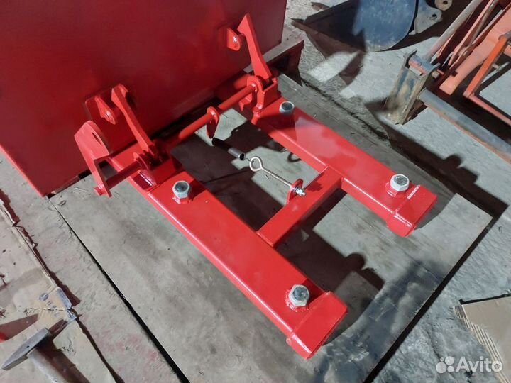 Ковш на вилочный погрузчик увеличенный 1м