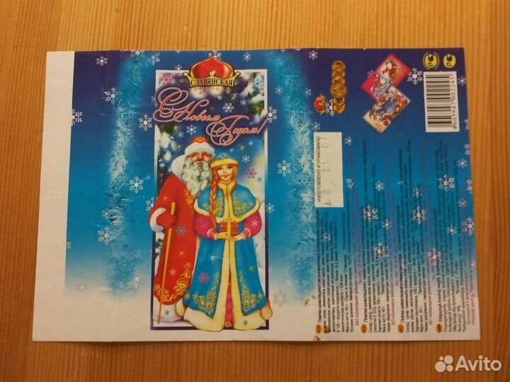 Обертки от шоколада