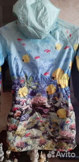 Плащ для девочки рост 128-134