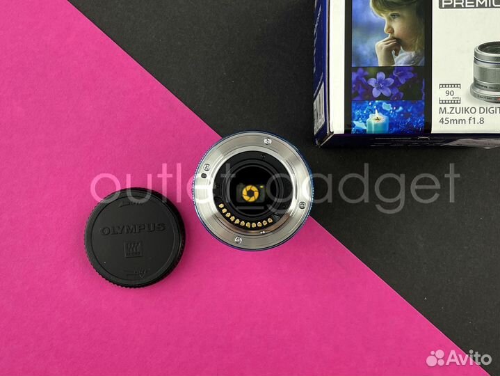 Новый - Olympus 45mm f/1.8 M.zuiko Digital silver