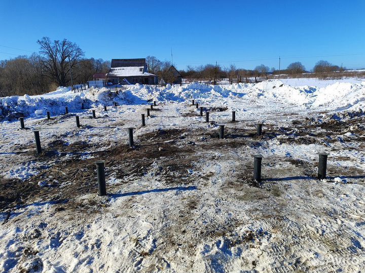 Свайный фундамент / Винтовые сваи под ключ