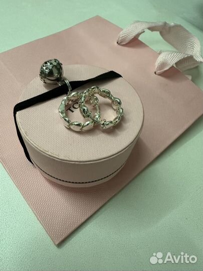 Серебряные серьги Tous