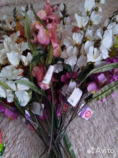 Ис. цветы для декора или других целей