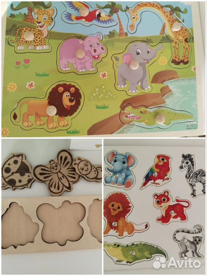 Деревянные рамки вкладыши