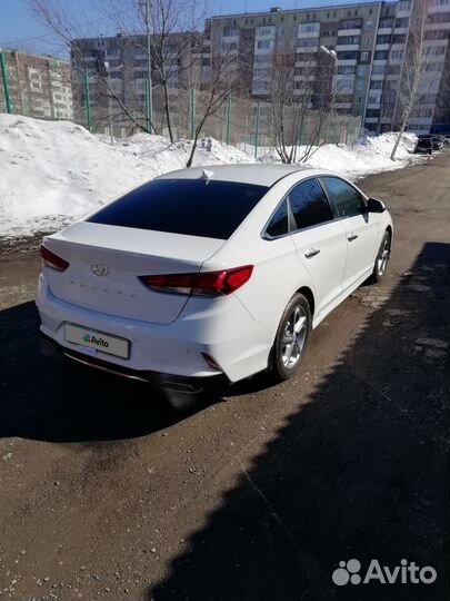 Hyundai Sonata 2.4 AT, 2017, 89 000 км