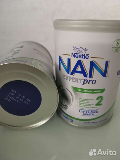 Кисломолочная смесь NAN 2 expertpro