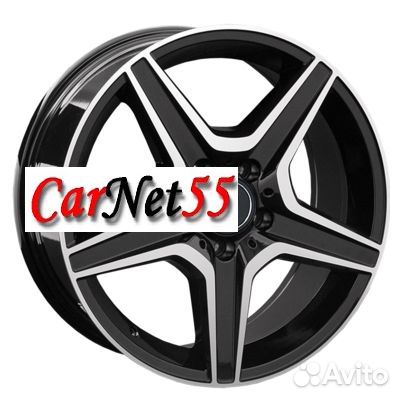 Replay 8x17/5x112 ET48 D57,1 A288 BKF (конус, MB0