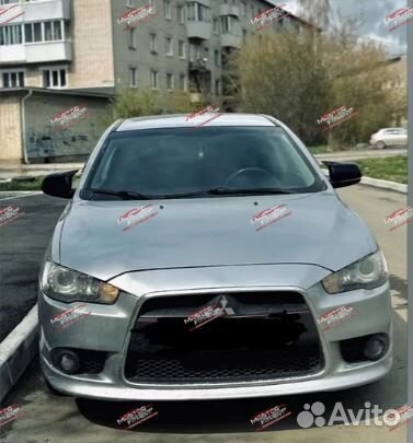 Накладка на зеркала Mitsubishi lancer 10 Черный