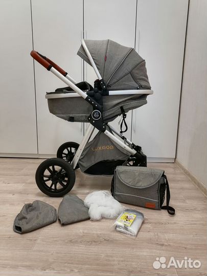 Коляска 2 в 1 luxmom