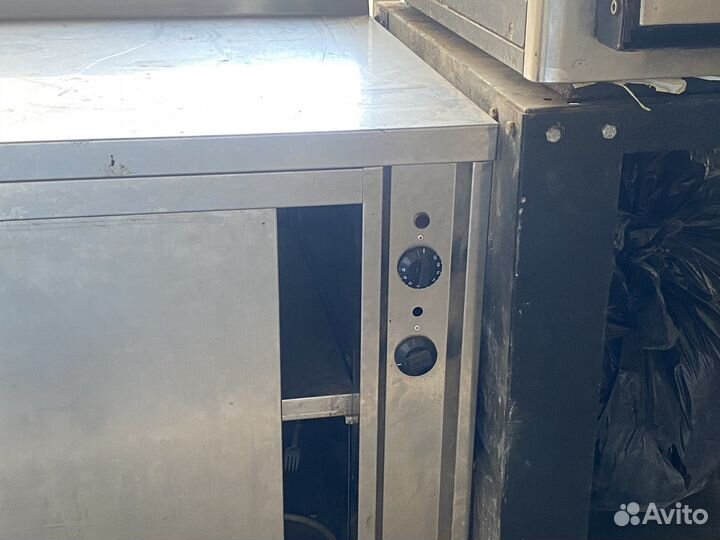 Тепловой стол для хранения посуды бу