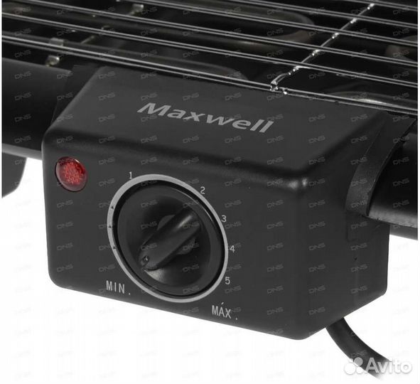 Гриль Maxwell MW-1985 черный