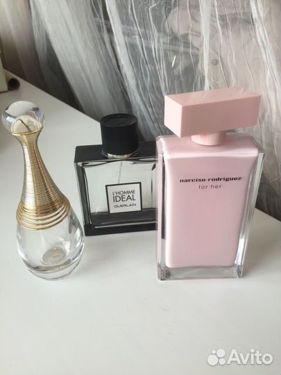 Пустые флаконы от духов