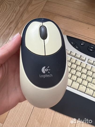 Клавиатура беспроводная с мышью logitech