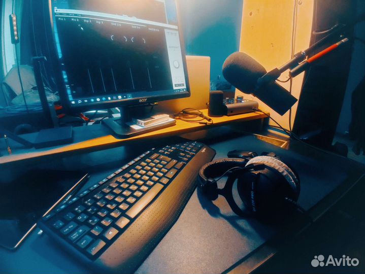 Озвучка/Диктор/Закадр/IVR/Дубляж/Аудиокниги/Монтаж