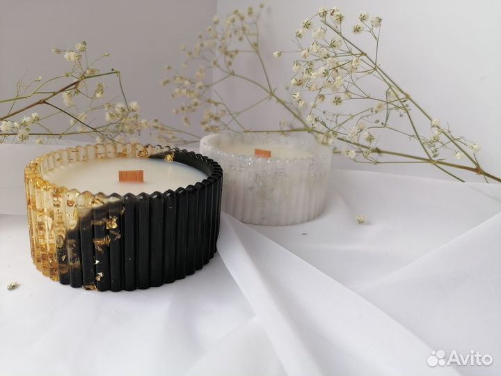 Соевые свечи на эпоксидном основании