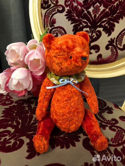 Название: Тедди Мишка из плюша Винтаж