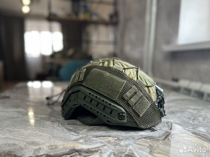 Чехол Мох на шлема Ops core,Fast,Mich