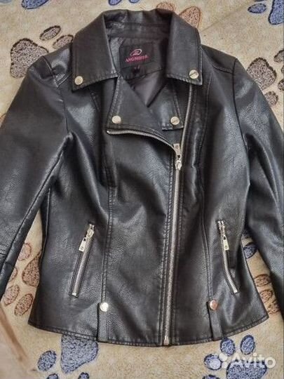 Куртка кожаная женская