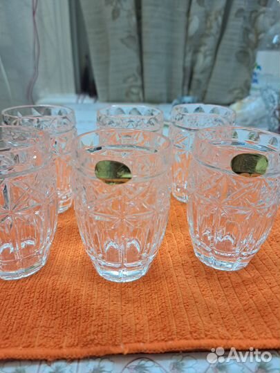 Хрусталь,рюмки,стаканы,вазы для фруктов СССР