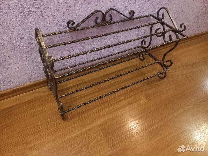 Подставка для обуви кованная