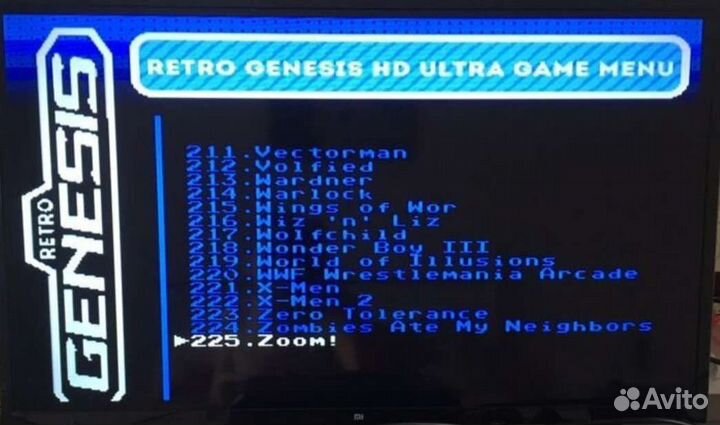 Sega Retro Genesis hd ultra 225 игр