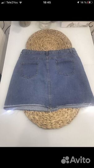 Джинсовая юбка