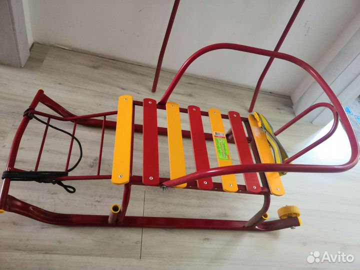 Детские зимние санки