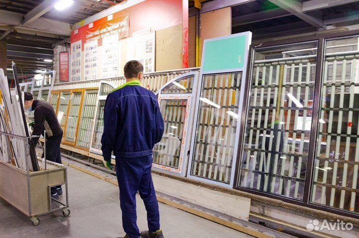 Окна пластиковые в наличии