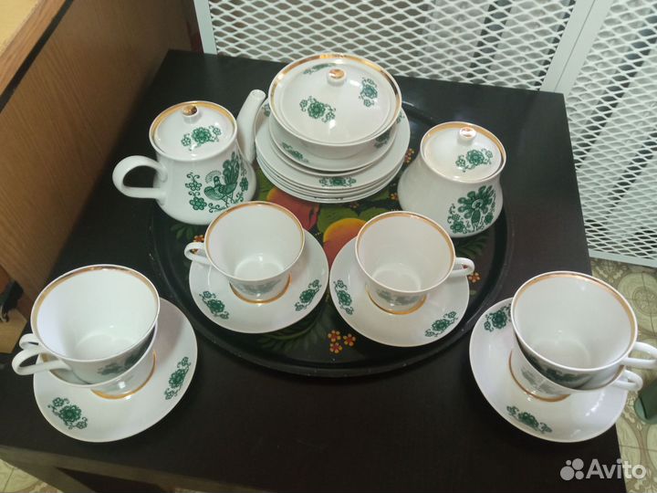 Чайный сервиз завод Пролетарий