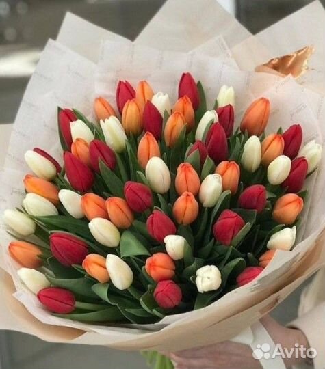 Букет из тюльпанов доставка