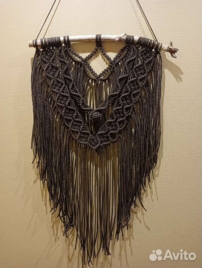 Настенное панно макраме
