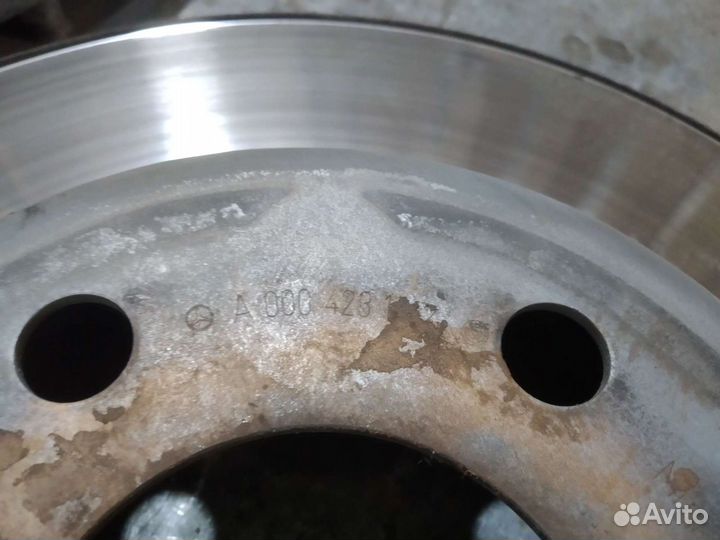 Опорные диски на Мерседес 213