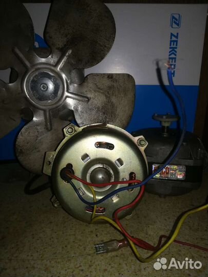 Микродвигатель обдува радиатора для холодильника