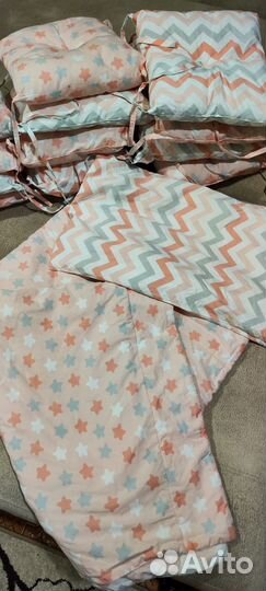 Бортики в кроватку