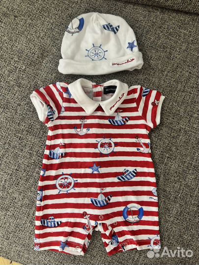 Monnaliza боди 2-3 месяца 56-62