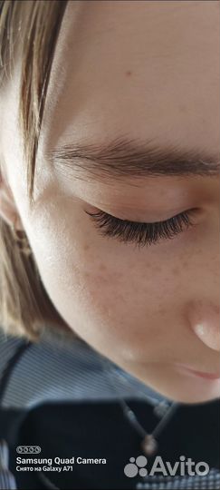 Наращивание ресниц на дому