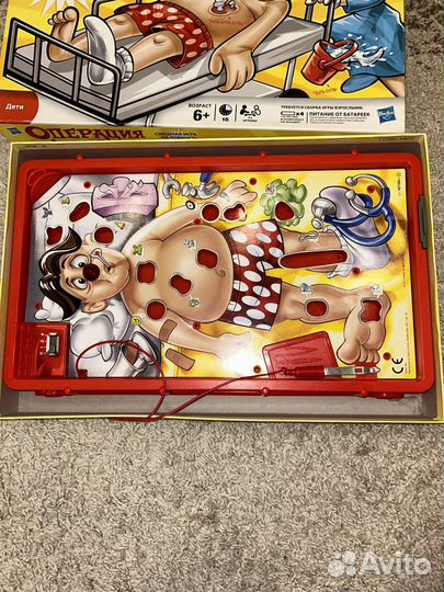 Настольная игра операция для детей