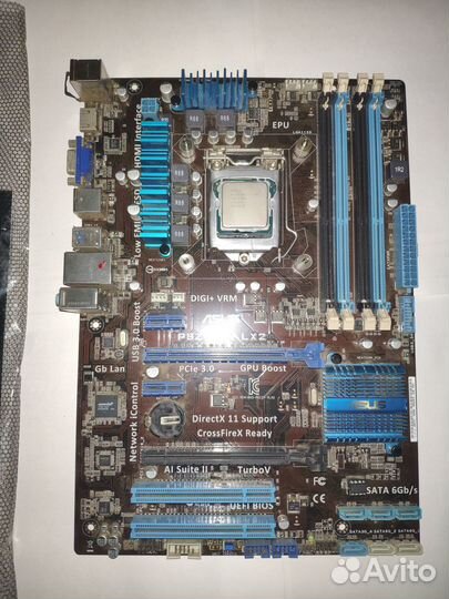 Материнская плата Asus P8Z77-V lx2 lga 1155