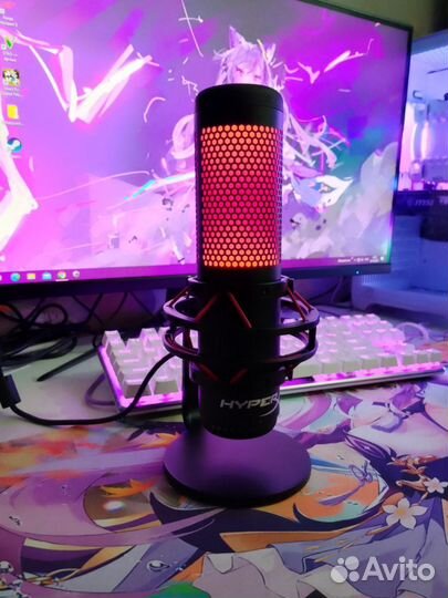 Микрофон hyperx quadcast