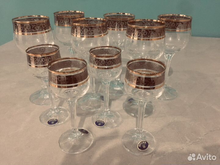 Хрустальные бокалы
