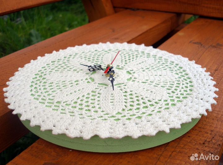 Часы интерьерные ручной работы