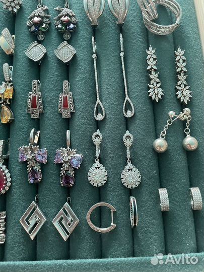 Серебряные серьги