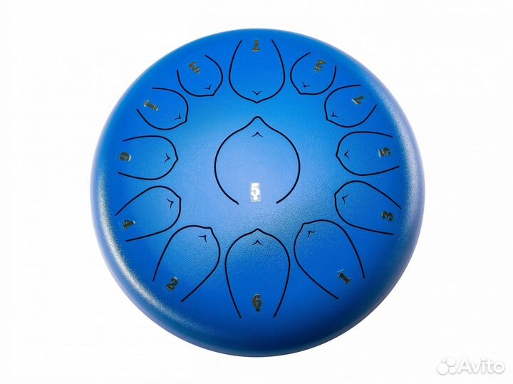 Глюкофон, 30см, До мажор, синий Foix FTD-1213C-BL