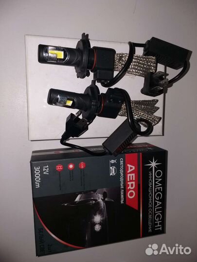 Лед лампы на хендай солярис 2шт