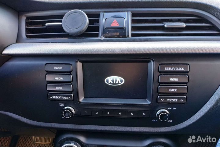 Штатная магнитола на KIA RIO 4