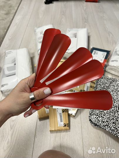 Ложка для обуви железная IKEA snoskyffel omsorg