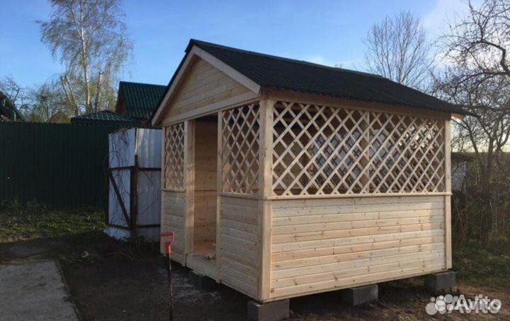 Беседка для дачи