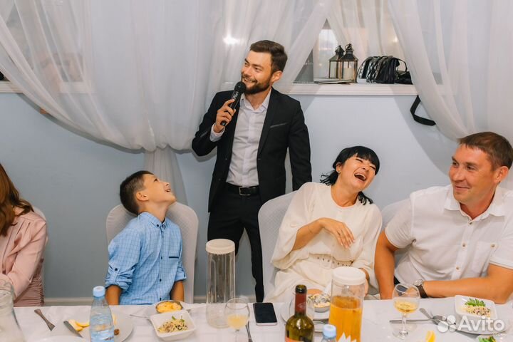 Ведущий + Dj, тамада на свадьбу, юбилей,выпускной