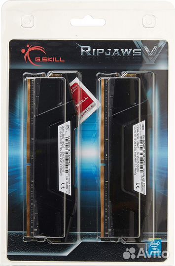 G.Skill ripjaws V 2x16гб 3600cl16